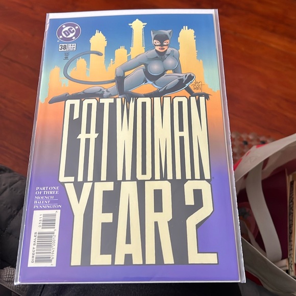 Cat woman year 2 comic book